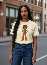 Load image into Gallery viewer, Hippie Girl Garment Dyed Heavyweight Cotton T-Shirt
