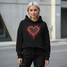 Load image into Gallery viewer, Bleeding Heart Street Art Hoodie
