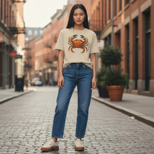 Load image into Gallery viewer, Organic Sunset Crab T-Shirt
