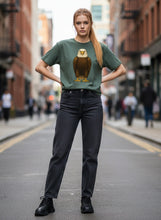 Load image into Gallery viewer, Organic Mighty Wing Bald Eagle T-Shirt
