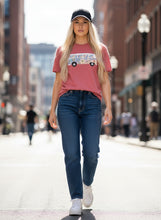 Load image into Gallery viewer, Open Road Psychedelic VW Bus T-Shirt
