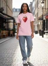 Load image into Gallery viewer, Sun Ripened Strawberry Cotton T-Shirt
