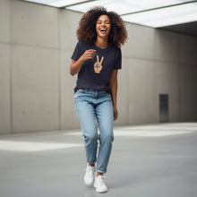 Load image into Gallery viewer, Peace Sign Relaxed T-Shirt
