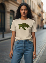 Load image into Gallery viewer, Organic Timeless Sea Turtle T-Shirt

