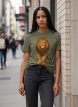 Load image into Gallery viewer, Organic Golden Mane Lion T-Shirt
