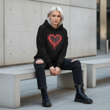 Load image into Gallery viewer, Bleeding Heart Street Art Hoodie
