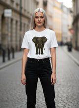 Load image into Gallery viewer, Organic Gentle Giant Elephant T-Shirt
