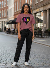 Load image into Gallery viewer, I Love The 80s Heart Cotton T-Shirt
