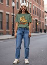 Carregar imagem no visualizador da galeria, Roller Skates Night Glide T-Shirt
