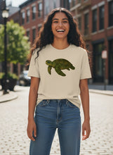 Load image into Gallery viewer, Organic Timeless Sea Turtle T-Shirt
