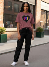 Load image into Gallery viewer, I Love The 80s Heart Cotton T-Shirt

