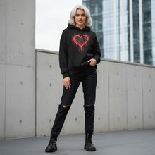 Load image into Gallery viewer, Bleeding Heart Street Art Hoodie
