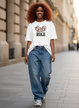 Load image into Gallery viewer, Girls Rule Everybody Know That Tee
